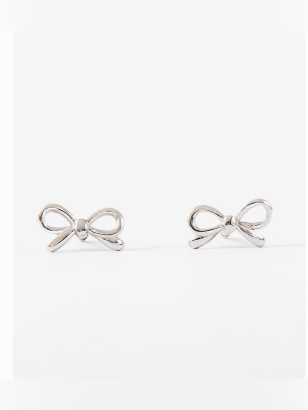 Hey June Tiny Ribbon Bow Screwbacks